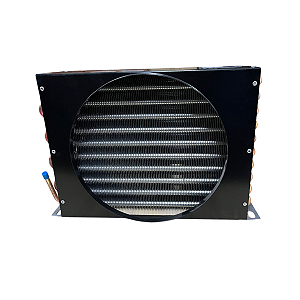 Condensador Para Base De 3/4hp Com Coifa P/ 1 Micro Alumínio