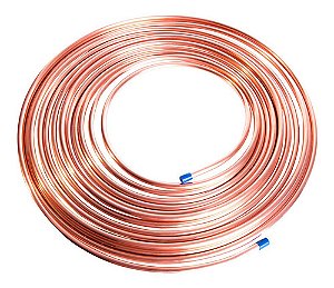 Tubo De Cobre 5/16 (7,93mm) Parede 0,79mm 25 Metros