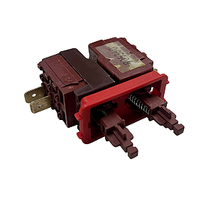 Chave 2 Teclas P/ Lava-Roupa Brastemp Mondial Velocidade + Nível 199710