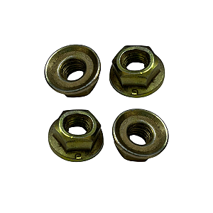 Porca Da Polia P/ Lava-Roupa Brastemp Bwf06 Bwf07 Kit 4un