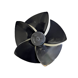 Hélice Plástica P/ Acj E Split 7.000 Eixo Grosso 1/2" S/ Aro