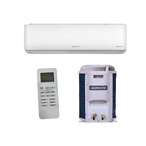 Ar-Condicionado Split Hi-Wall Agratto 9.000 Btu Invérter Q/F