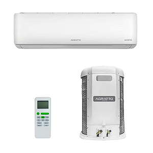 Ar-Condicionado Split Hi Wall Agratto 18.000 Btu/h Invérter Quente E Frio