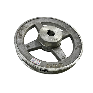 Polia De Alumínio 1 Canal B 180Mm Furo 3/4" 19Mm 180-1B-Fbl B1