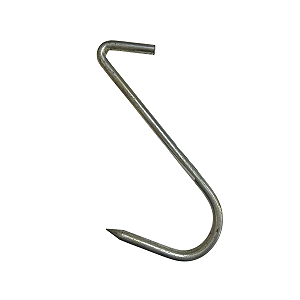 Gancho Guancheira P/ Açougue Nro.2 Cromado Com Penduradores