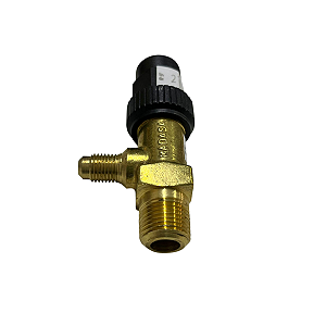 Válvula Tanque 1/ 4" Sae X 3/ 8" Npt Sem Válvula Segurança 4212.0201