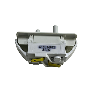 Interruptor Duplo 2 Teclas Branco Refrigerador Brastemp BRE57 BRE58