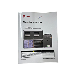 Manual De Instalação De Split System Trane Oasis Tdx-Svn002a-Acc-Pb