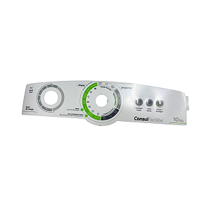 Painel Decorativo Adesivo P/ Lava-Roupa Cwe10ab Facilite 10kg W10917232 41007910000