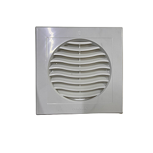 Grade Veneziana Quadrada Plástica Com Tela 150 Mm Sicflux