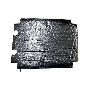 Manta Elastomérica Preta C/ Face Adesivada E Aluminizada 3mm