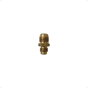 União Redutora 1/2" Sae Macho X 3/8" Sae Macho Latão 28185