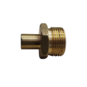 Conexão De Descarga P/ Rotalock 1" Macho Rosca X 3/8" Fêmea