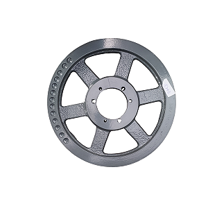 Polia De Ferro Fundido 2 Canais Bb285 Perfil 2V Diâmetro 285mm SHE05447 BB285