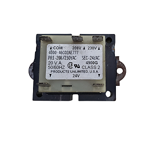 Transformador De Potencial 208/230V Primário 208/230VAC Secundário