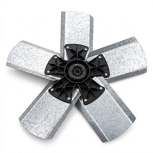 Hélice Para Ventilador Ventisol 40cm Do 5 Pás Flange Plástico