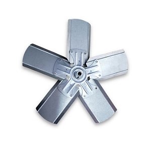 HÉLICE METAL 5 PÁS C/ CUBO FLANGE METAL EIXO 12MM  P/ EXAUSTOR COM. INDUSTRIAL  PESADO PREMIUM  VENTISOL 40CM