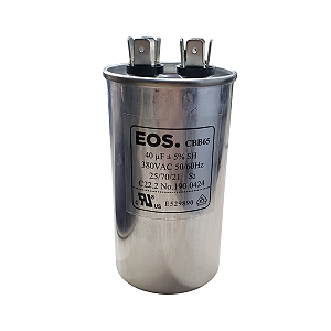 Capacitor Permanente 40 Mfd +/- 5% 380V CBB65 SH CPT02291