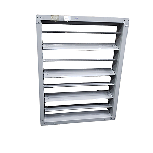 Damper Regulagem Chapa Galvanizada C/ Rg 550  X 750Mm  X  120Mm Dlo Pintado