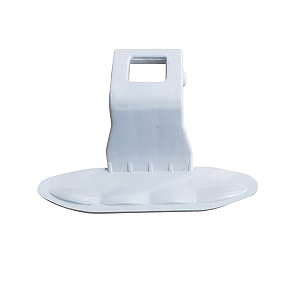 Puxador Da Porta P/ Lava E Seca L.G WD1403RT WD1409R Branco PPLS001LB