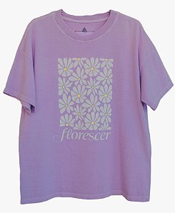 TSHIRT OVER FLORESCER LILAS - GG