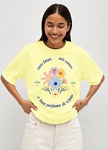 TSHIRT MALHAO PERFUME DE CRISTO LIMAO - XGG