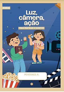 Pack de Atividades Luz, câmera, ação - Action (9 - 11 anos) 3° trimestre 2026