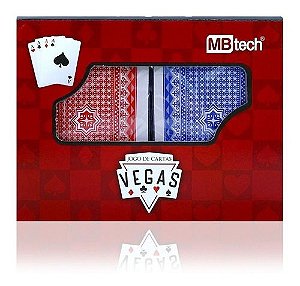 Baralho de Poker Texas Hold'em Vermelho Baralhos