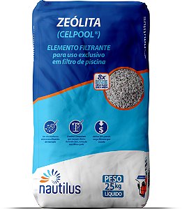 Zeólita para Filtração Nautilus 25kg