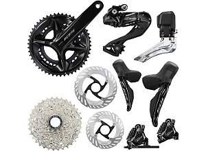 GRUPO KIT SHIMANO Di2 105-r7170 12v GROUPSET - Ciclo Studio