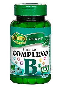 Complexo B 500mg 60 Comprimidos Unilife