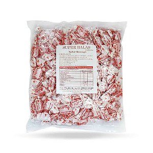 Balas Fáffia Sabor Morango 500g