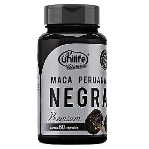 Maca Peruana Negra 450mg 60caps UNilife
