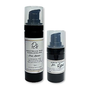 Kit Anestésicos Sobrancelhas e Lábios