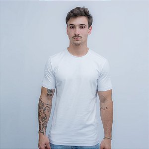 Camiseta Longline Branca