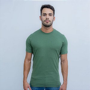 Camiseta Longline Verde