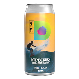 Intense Rush - Double West Coast IPA - Lata 473ml