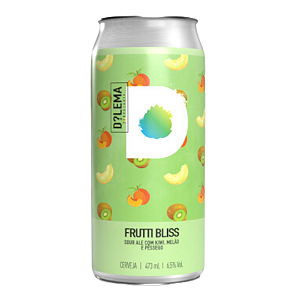 Frutti Bliss - Sour Ale com Kiwi, Melão, Pêssego - Lata 473ml