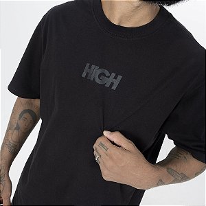 Camiseta High Tee Tonal Logo Black