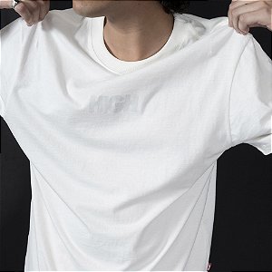 Camiseta High Tee Tonal Logo White