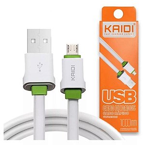 Cabo de dados Micro Usb V8 Kaidi - KD-305