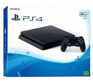 Caixa PS4 Slim, Caixa Vazia, Nova, Excelente Qualidade