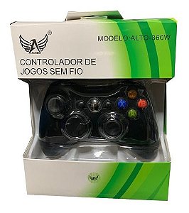 Controle S/Fio X-Box 360 - Altomex Alto-360W