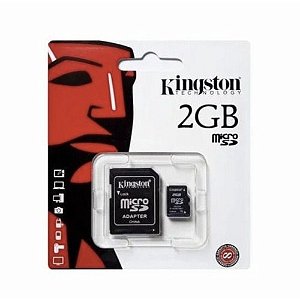 Cartão de Memória Kingston 2GB Micro SD