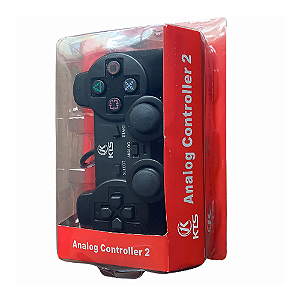 Controle Joystick Playstation 2 Com fio - KTS