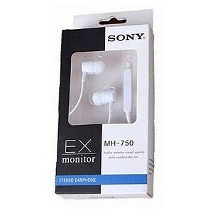 Fone de Ouvido Intra-Auricular Sony MH-750