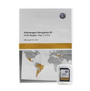 Cartao Sd Gps Navegação Multimidia Vw Brasil V11 5na919866ab