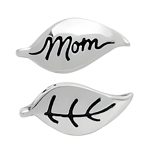 Charm - Folha Mom (mãe)Prata