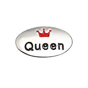 Charm - Queen ♥ (rainha) vermelho