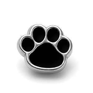 Charm - Pata Prata com preto